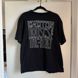 Led Zeppelin Black Graphic T-Shirt